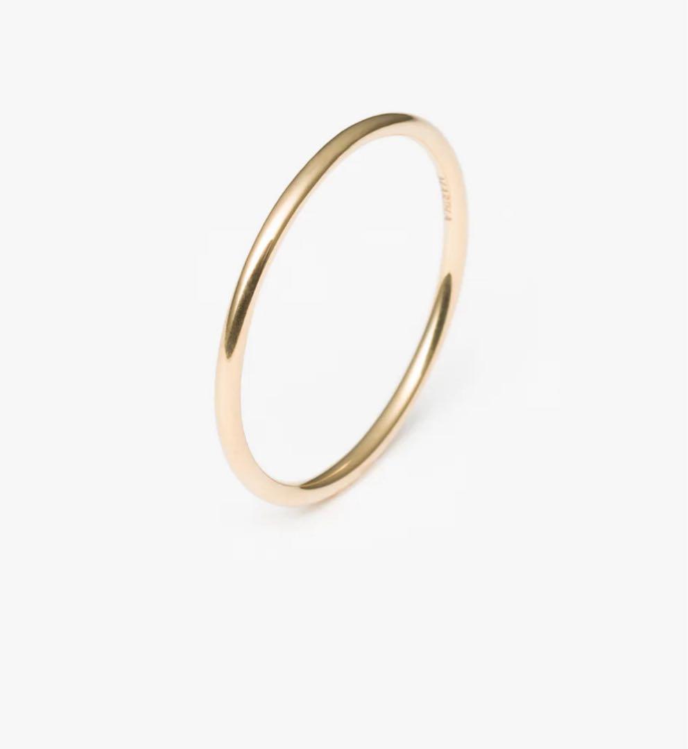 MARIHA マリハ　願い事リング　シャイン　K18YG 9号 MARIHA(マリハ) 願い事 リング YG シャイン K18 ジュエリー イエロー