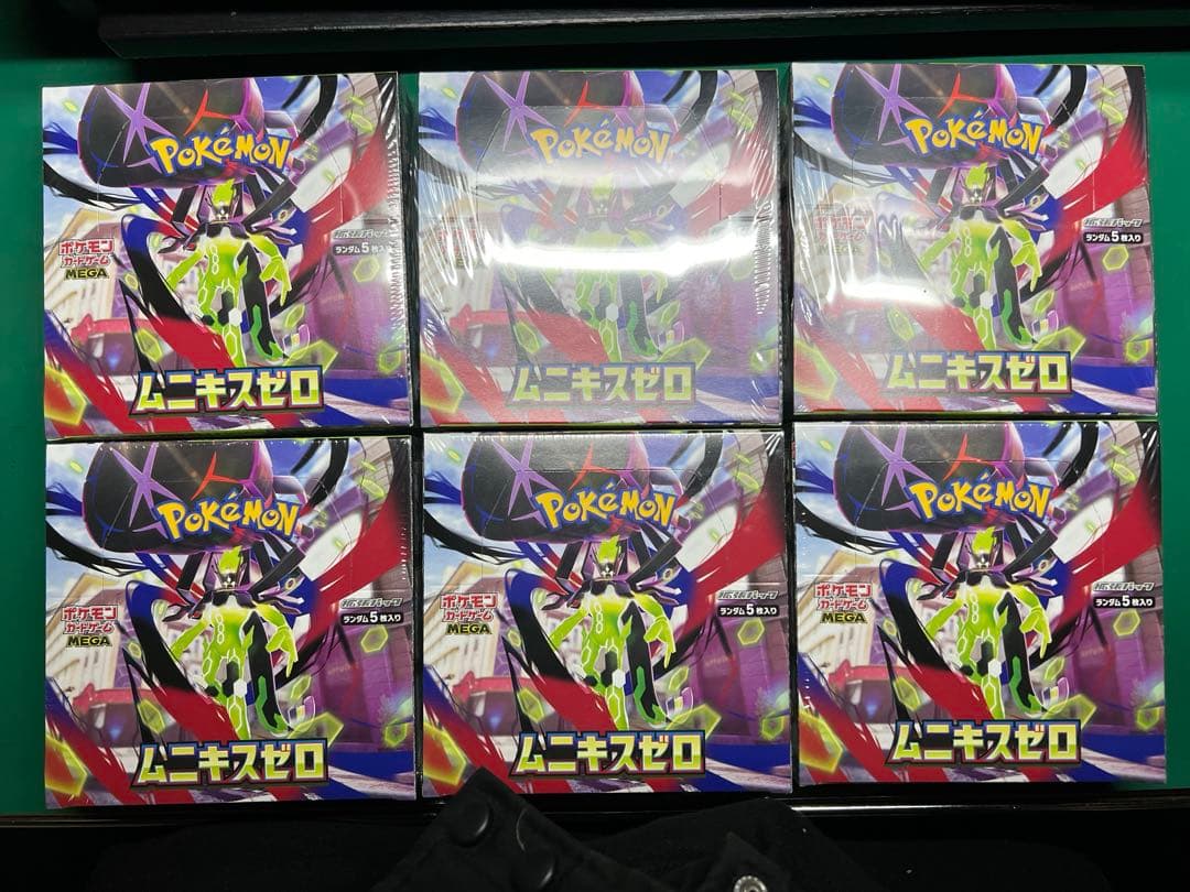 ポケモンカードゲーム ムニキスゼロ シュリンク付き6box