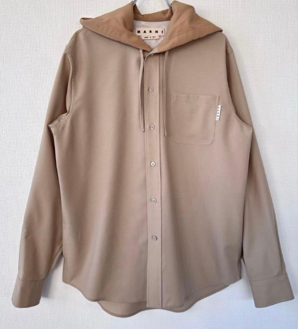 『専用』MARNI マルニWool Tropical Hooded Shirt