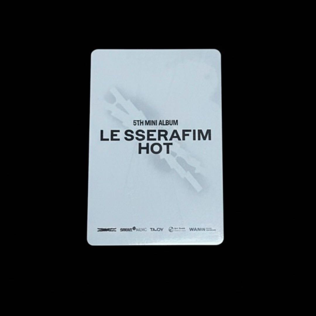 LE SSERAFIM HOT YUNJIN ユンジン 台北 台湾サイン会トレカ - メルカリ