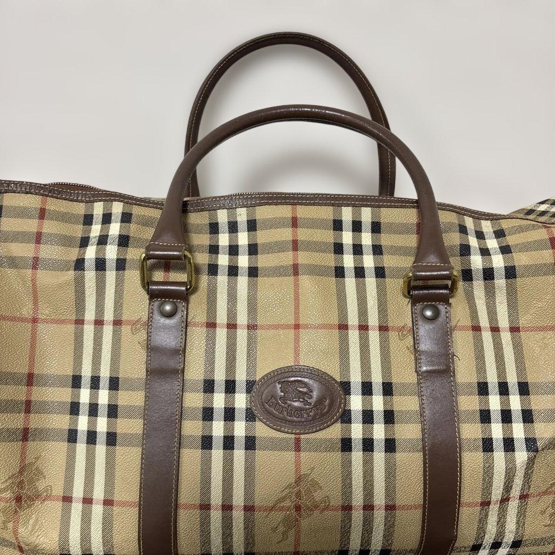バーバリー ボストンバッグ ノバチェック - メルカリ