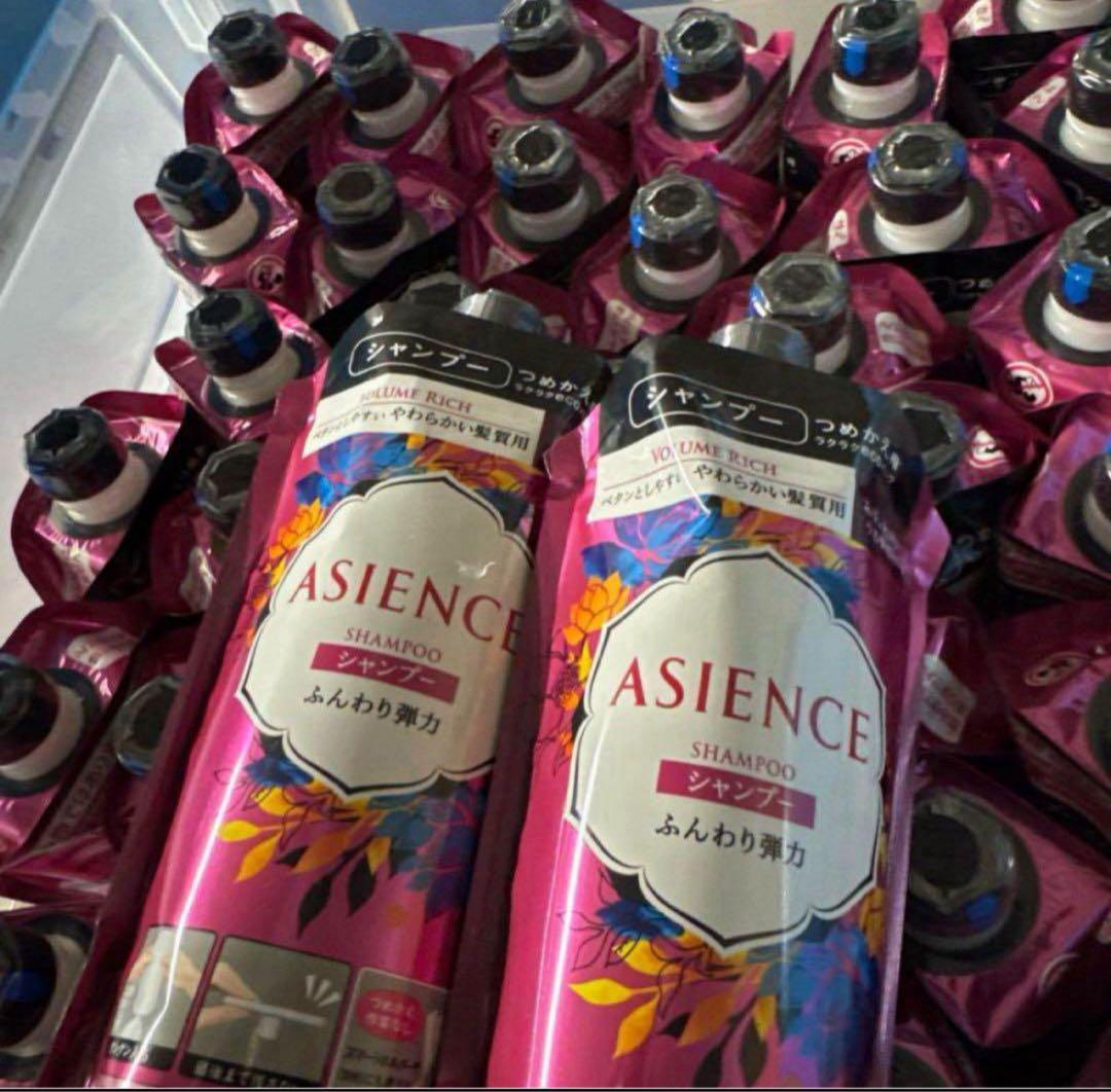 花王 ASience ふんわりシャンプー 340ml 詰め替え10本セット