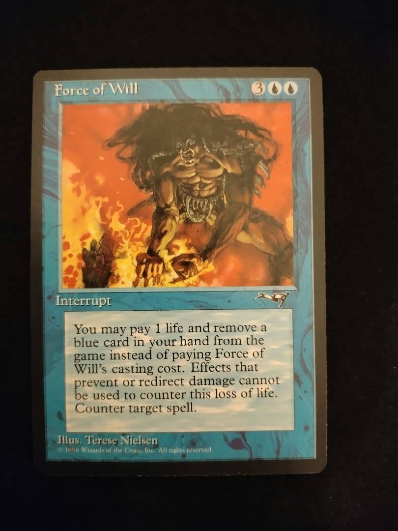 Force of Will　意志の力　 マジック：ザ・ギャザリング DMR)Force of Will(F)/意志の力 | (FOIL)神話レア・レア | ドラゴン