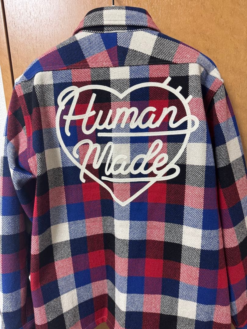 Human Made チェック柄ネルシャツ