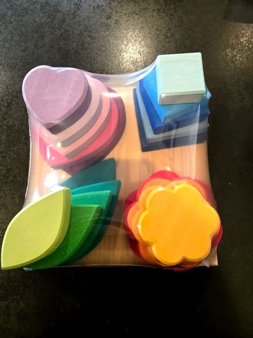 お値下【新品】グリムス お庭のつみき スタッキングボードシェイプス