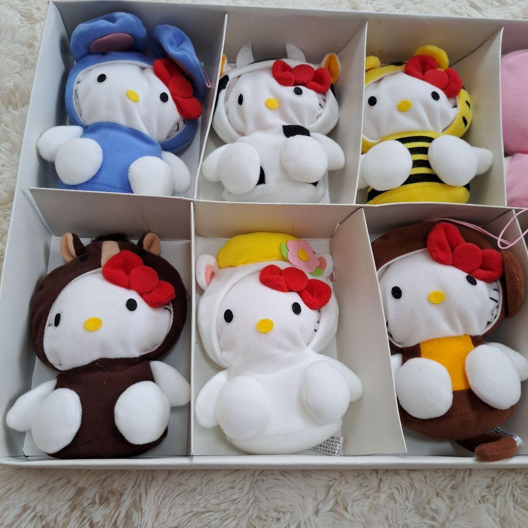 ハローキティ 十二支変身 ぬいぐるみ 12体セット 箱入り - メルカリ