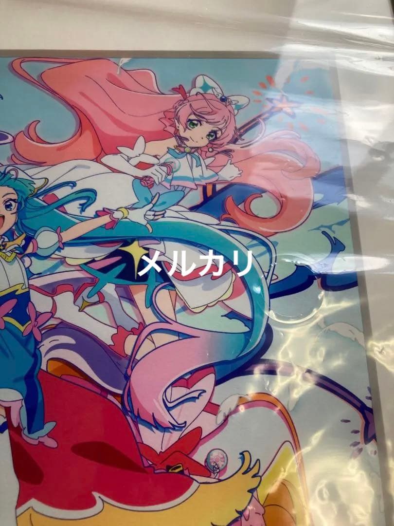 ひろがるスカイプリキュア 額装高精細アート - メルカリ