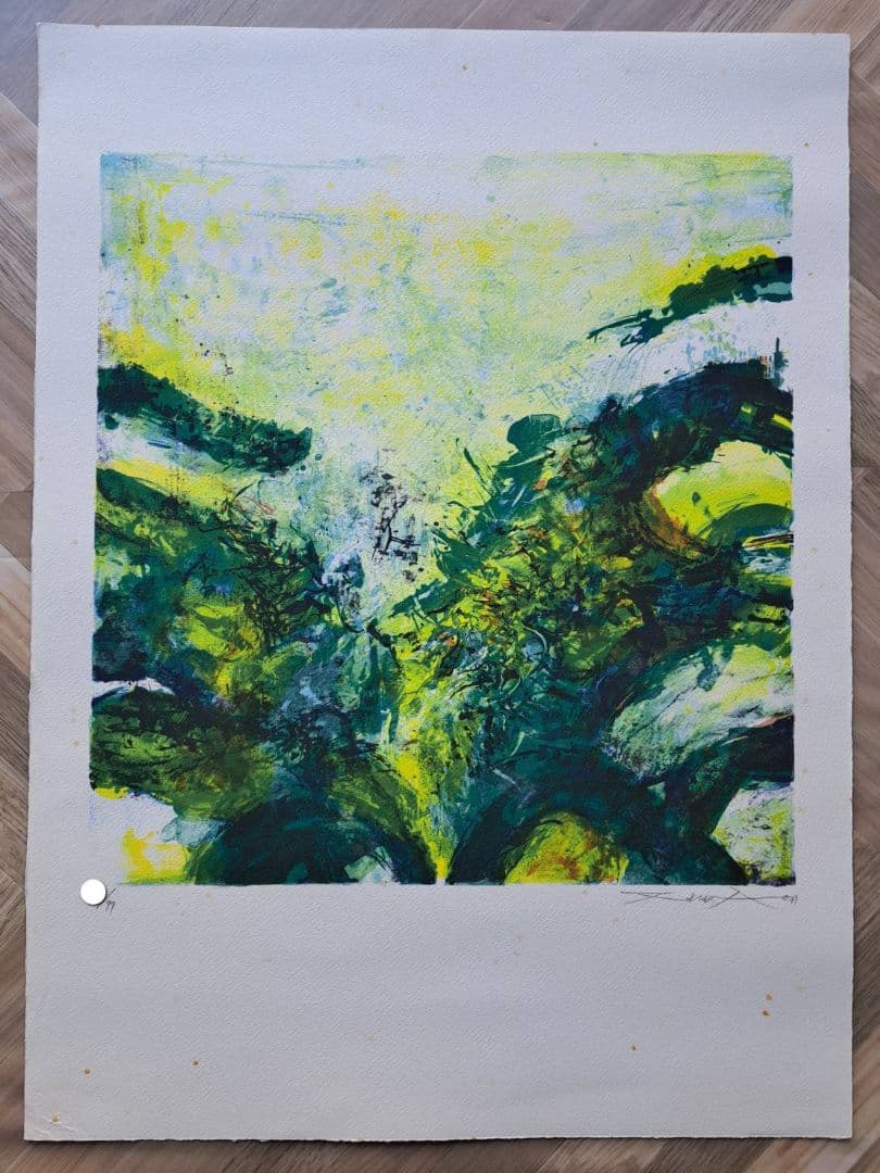 ザオ・ウーキー　趙無極　版画　中国人画家　奈良美智　村上隆 洛中洛外図に琳派まで、村上隆の手にかかると“日本の伝統的美術作品”は