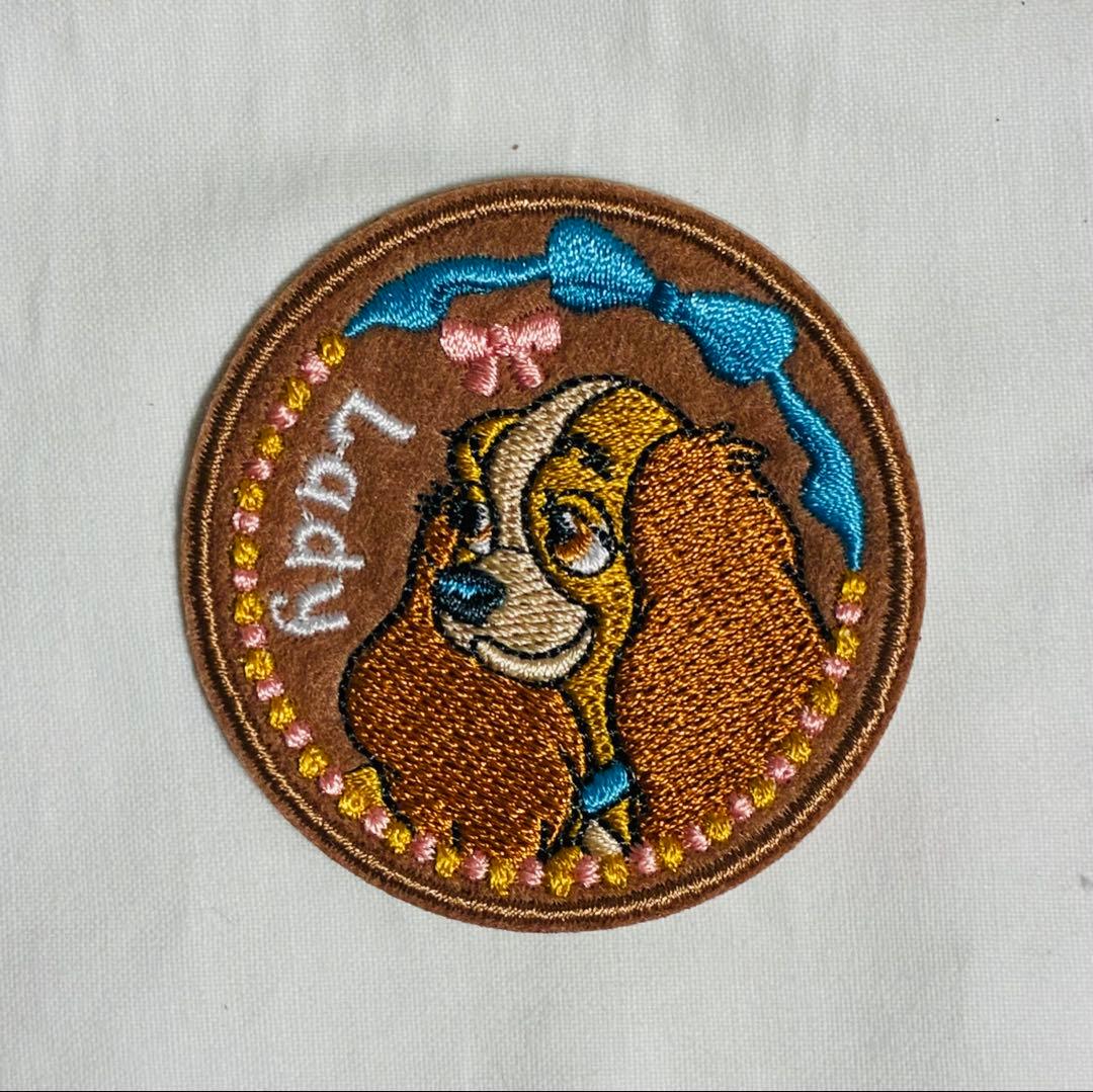 ディズニー 刺繍ステッカー わんわん物語 レディ - メルカリ