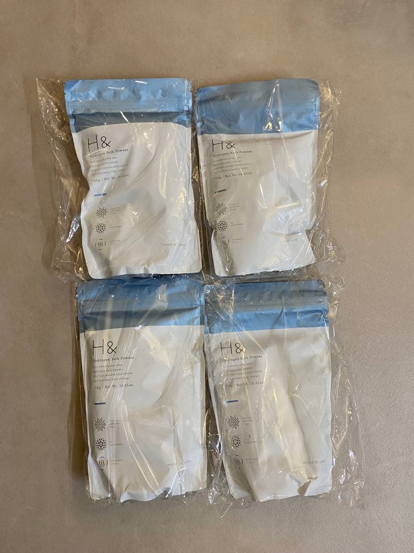 【4個セット】H&アッシュアンド 入浴剤 水素 750g×4個 楽天市場】【超目玉】＼1時間限定で50%OFF→1点あたり1,800円＆☆3月8