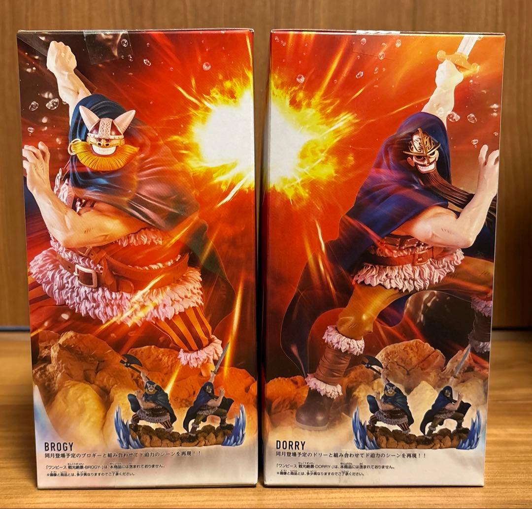 ワンピース 戦光絶景 ドリー&ブロギー フィギュア - メルカリ