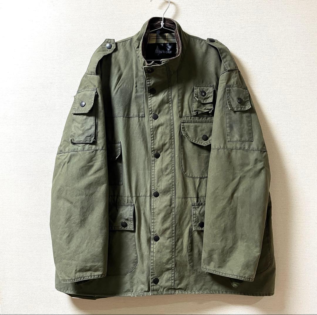 イングランド製 バブアー COWEN COMMANDO JACKET オイル抜き - メルカリ