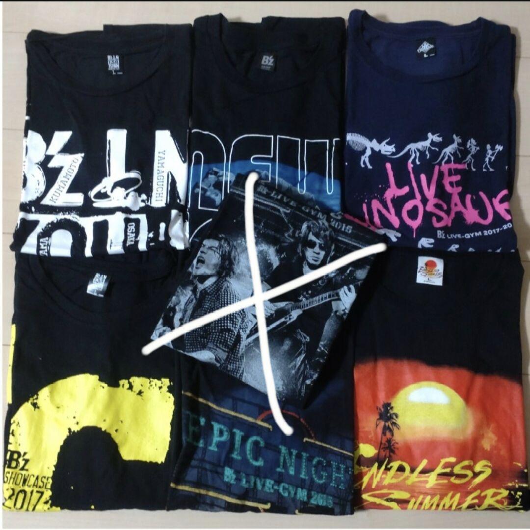 B'z★Tシャツ6点セット (Lサイズ中心)