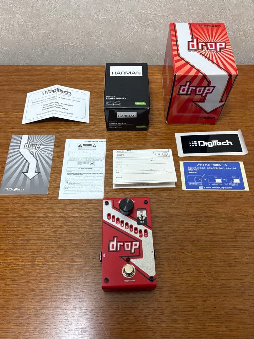 DigiTech Drop ピッチシフター Amazon | 【国内正規輸入品】Digitech デジテック DROP ドロップ