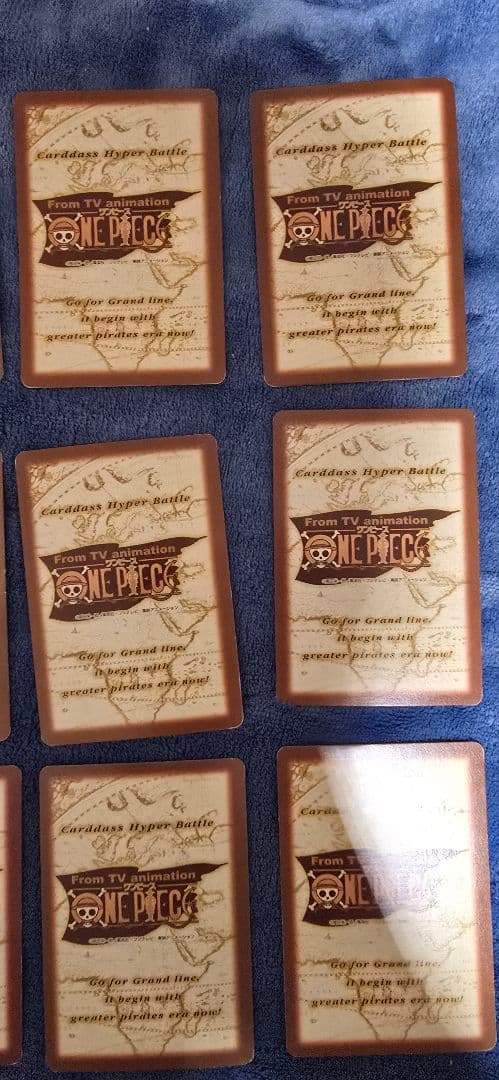 旧ワンピースカード ハイパーバトル カードダス ルフィ まとめ売り