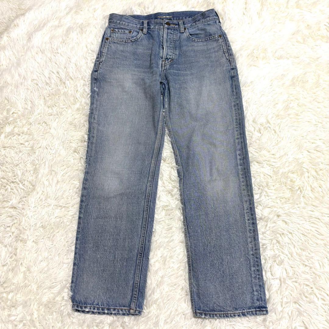 【美品】SAINT LAURENT　デニム　カサンドラ　刺繍　2021 28