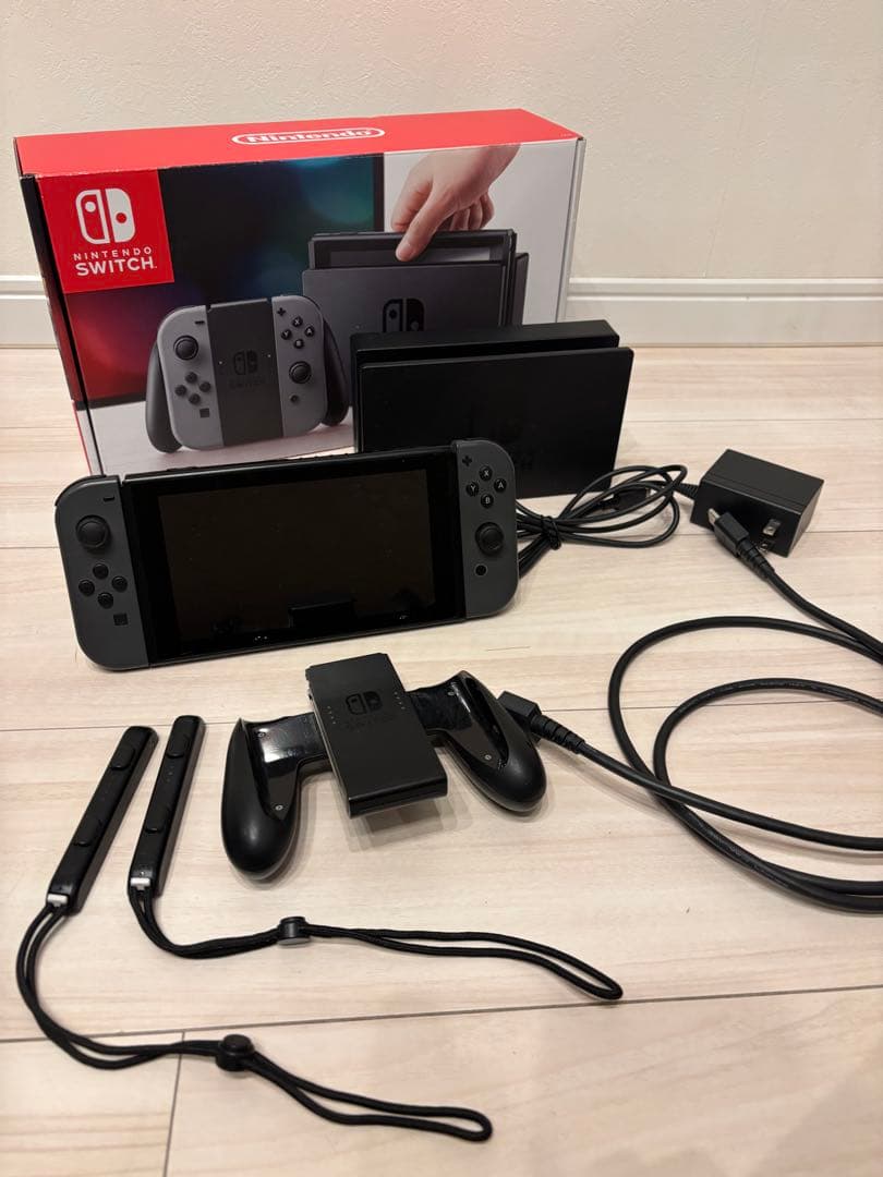 Nintendo Switch グレー 本体 【ジャンク品】