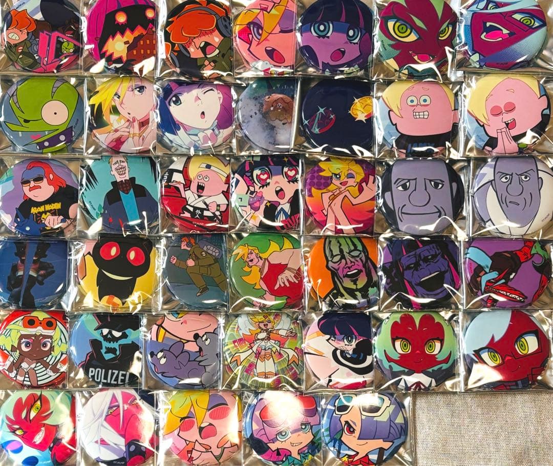 パンスト　フェス　FES 缶バッジ　缶ビッチ　くじ　ランダム　コンプリート 40