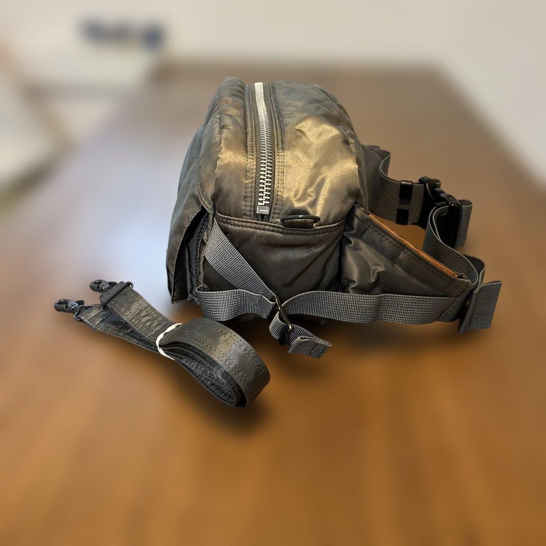 吉田カバン PORTER タンカー ウェストバッグ シルバーグレー - メルカリ