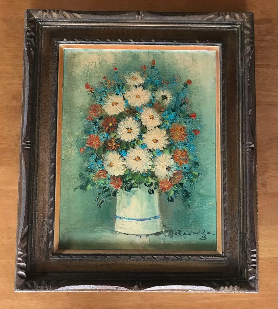 花の絵　絵画 楽天市場】絵画 日本の名画 花あやめ 菱田春草 額入り インテリア