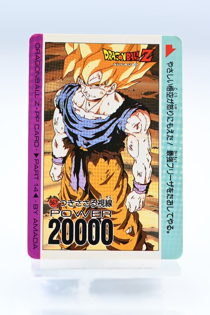 ドラゴンボールZ　PPカード 14弾　つきささる視線567