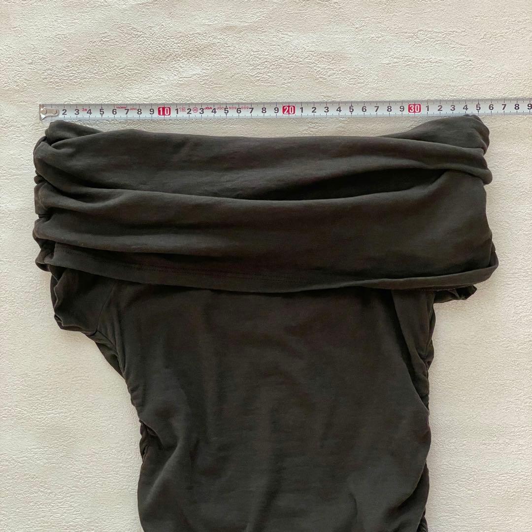 Beauty&Youth コットンフライス オフショルダートップス - メルカリ