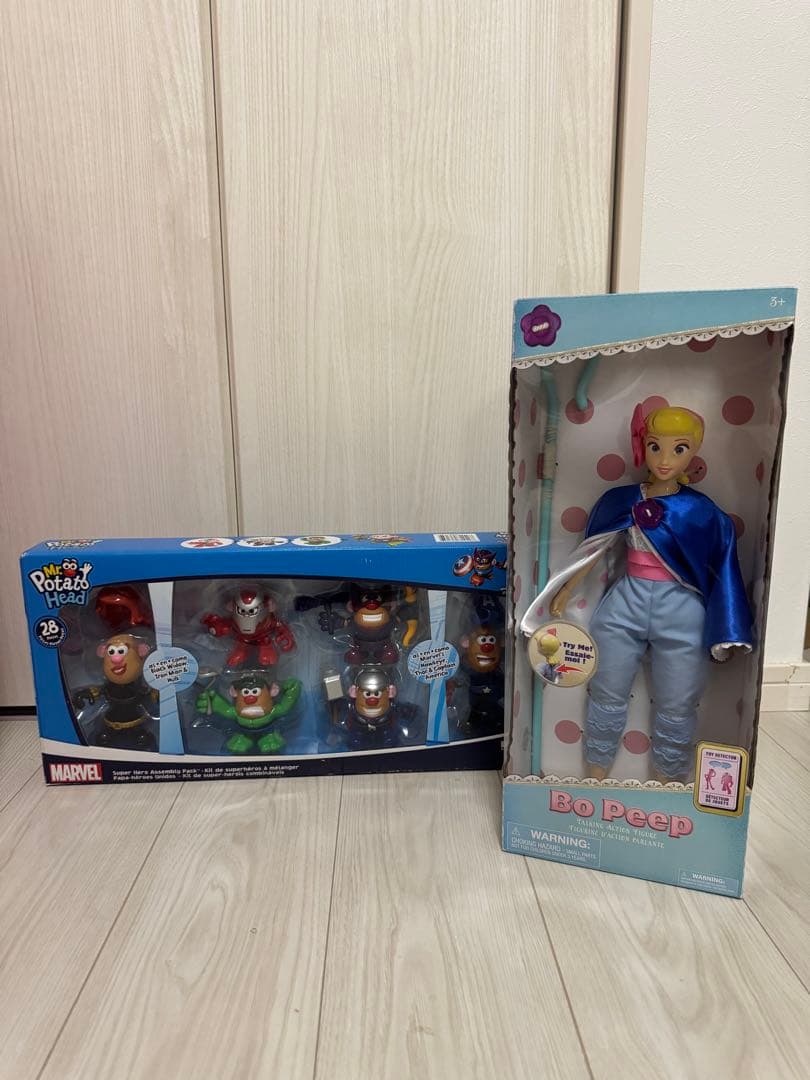 Mr. Potato Head Marvel 6体セット & Bo Peep