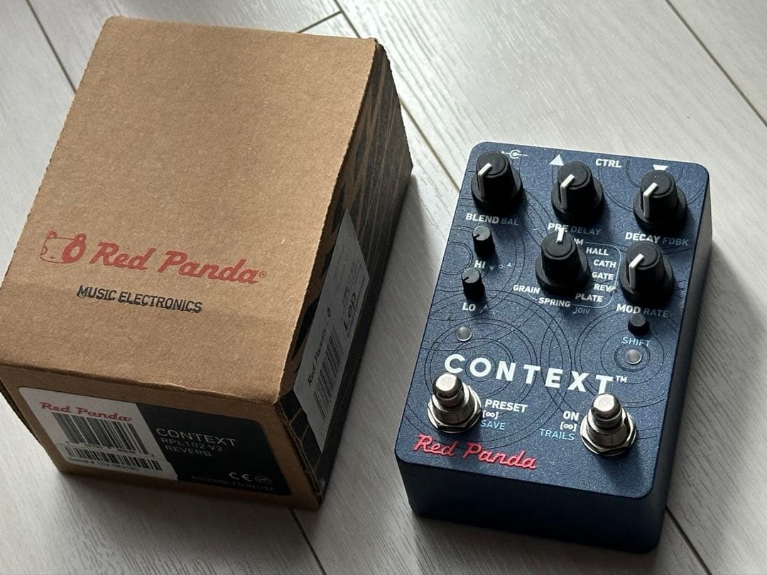 ギター Red Panda Context v2 Amazon | Red Panda Context V2 リバーブ ディレイ ギターエフェクター