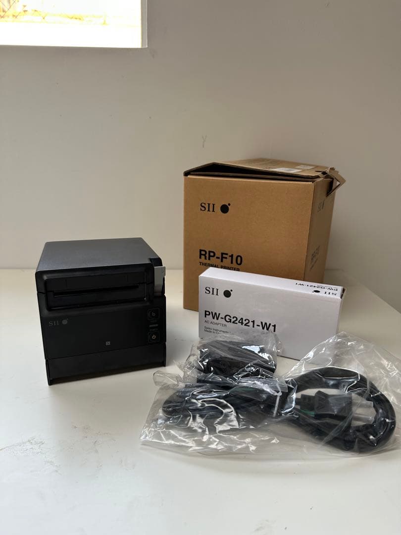 セイコーインスツル SII レシートプリンタ　RP-F10-K27J1-5 セイコーインスツル SII RP-F10 コンパクト レシートプリンター USB