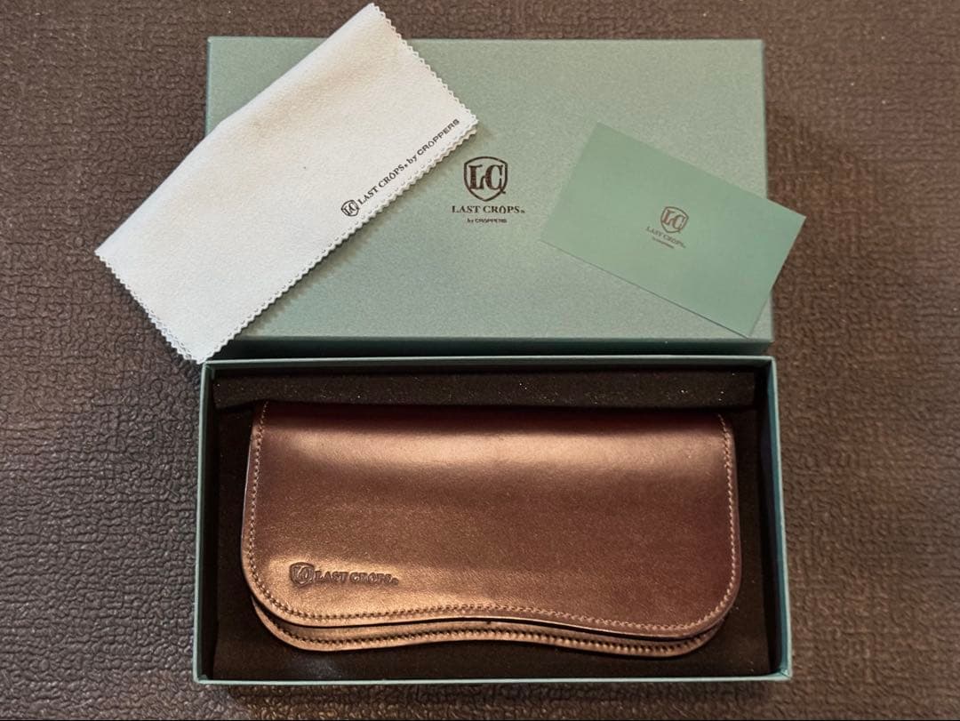 【超希少】ラストクロップス 長財布 ブリスターL サドルプルアップ チョコ