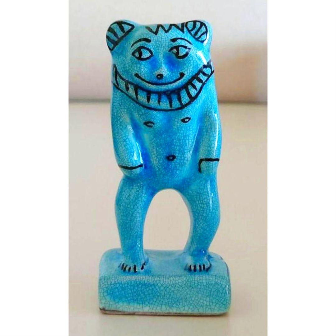 大英博物館限定 青い猫 ベス神の置物 - メルカリ