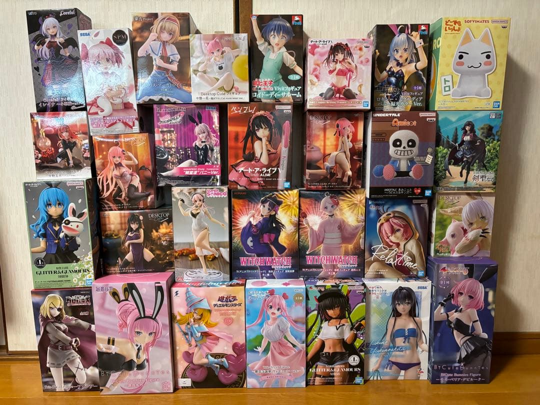 美少女フィギュアまとめ売り（29体）セット 五等分の花嫁 デート・ア・ライブ等