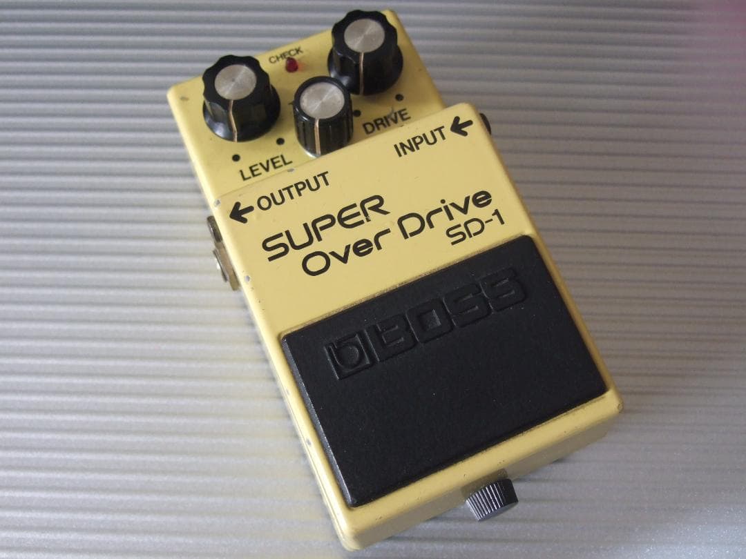 初年度 81年10月 NEC C4558C 日本製 MIJ BOSS SD-1 中古】BOSS / SD-1 / 1982 Made in Japan / NEC C4558C 【池袋店