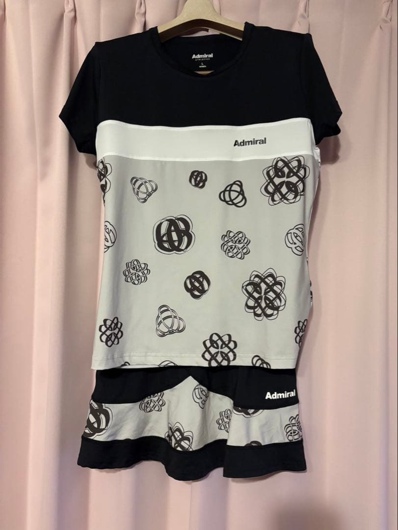 アドミラル　レディース　テニス　ウェア ADMIRAL レディース フロントライングラフィックTEE ATLA532-029