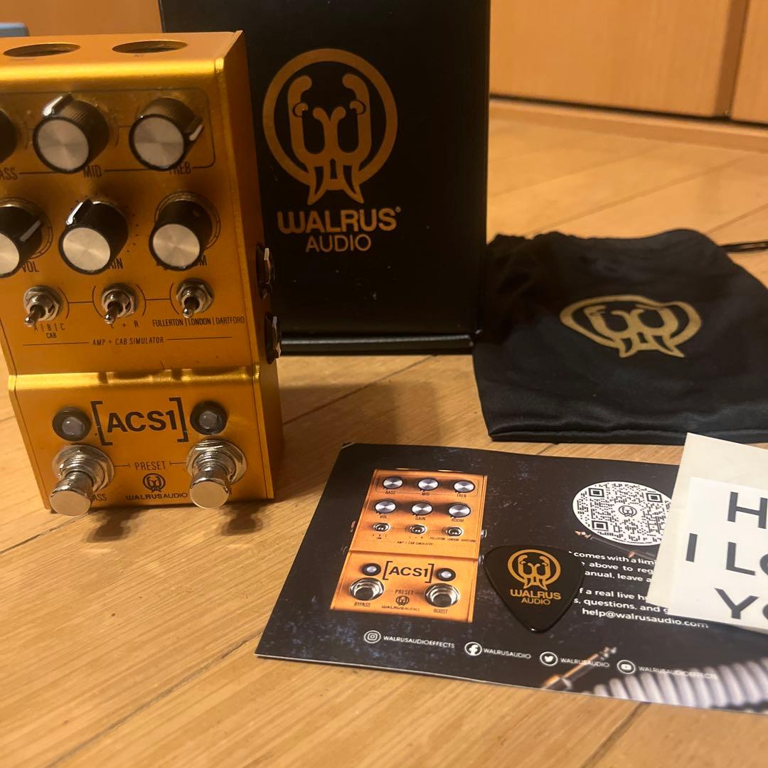 WALRUS AUDIO [ACS] ギターエフェクター エフェクター】WALRUS AUDIO ACS1 / R1｜MAKO Seriesにアンプ