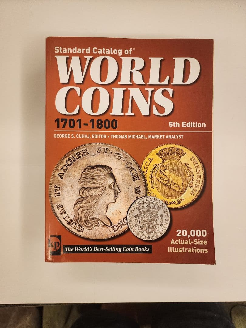 書 StandardCatalog of WorldCoins 1701-1800 Standard Catalog of World Coins, 1701-1800: Thomas Michael