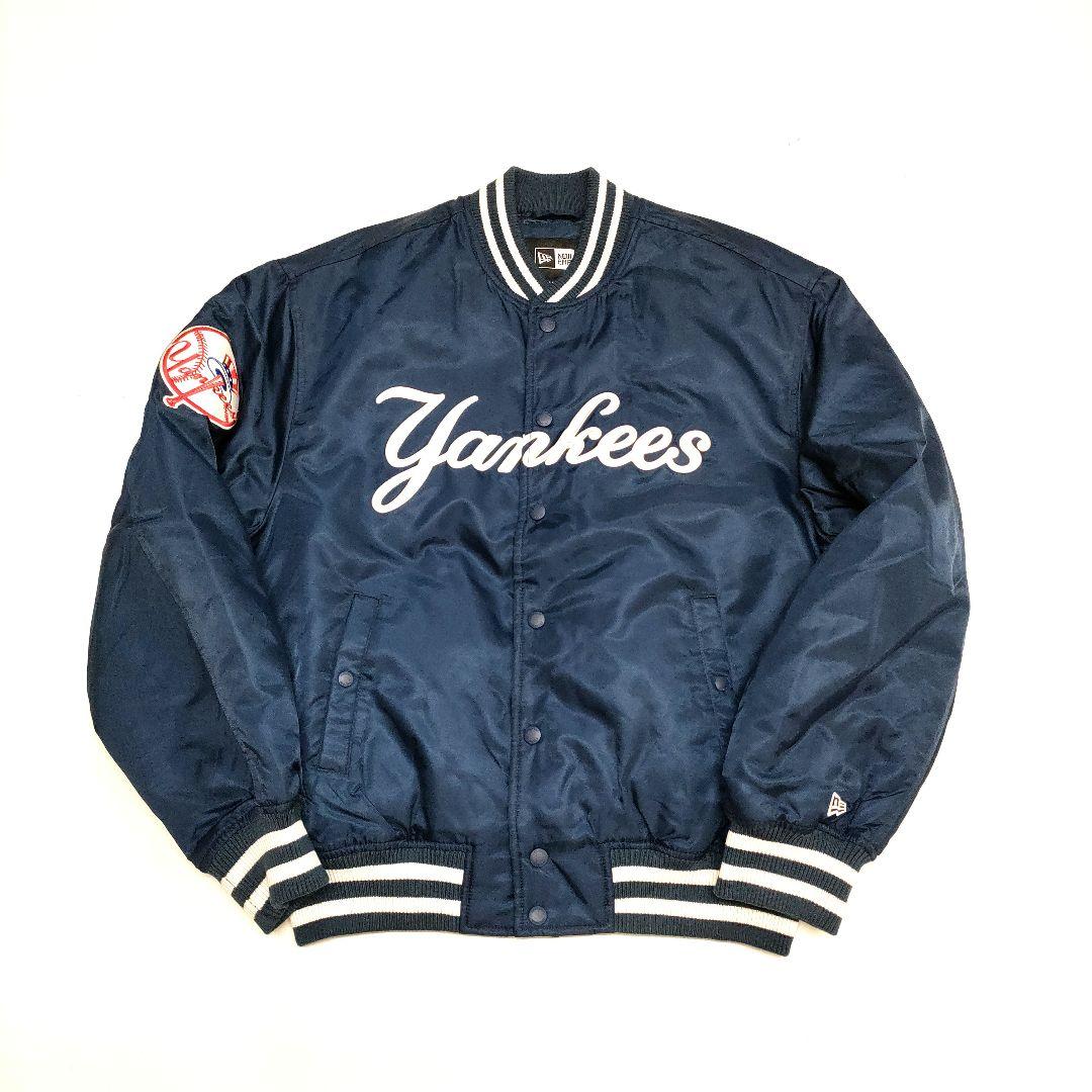 美品！NEWERAニューエラ　ヤンキースYankees スタジャン ネイビー