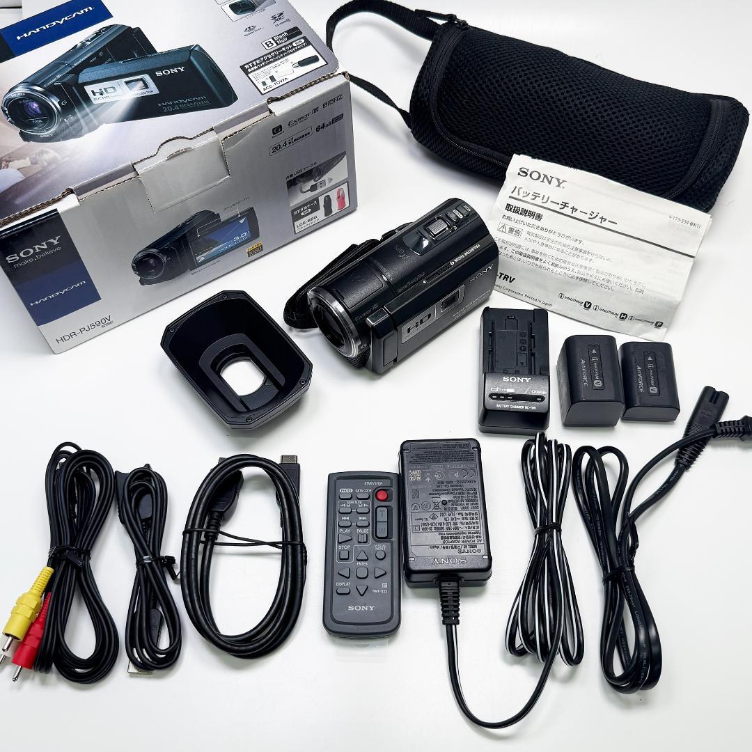 SONY Handycam HDR-PJ590V ビデオカメラ 2012年製