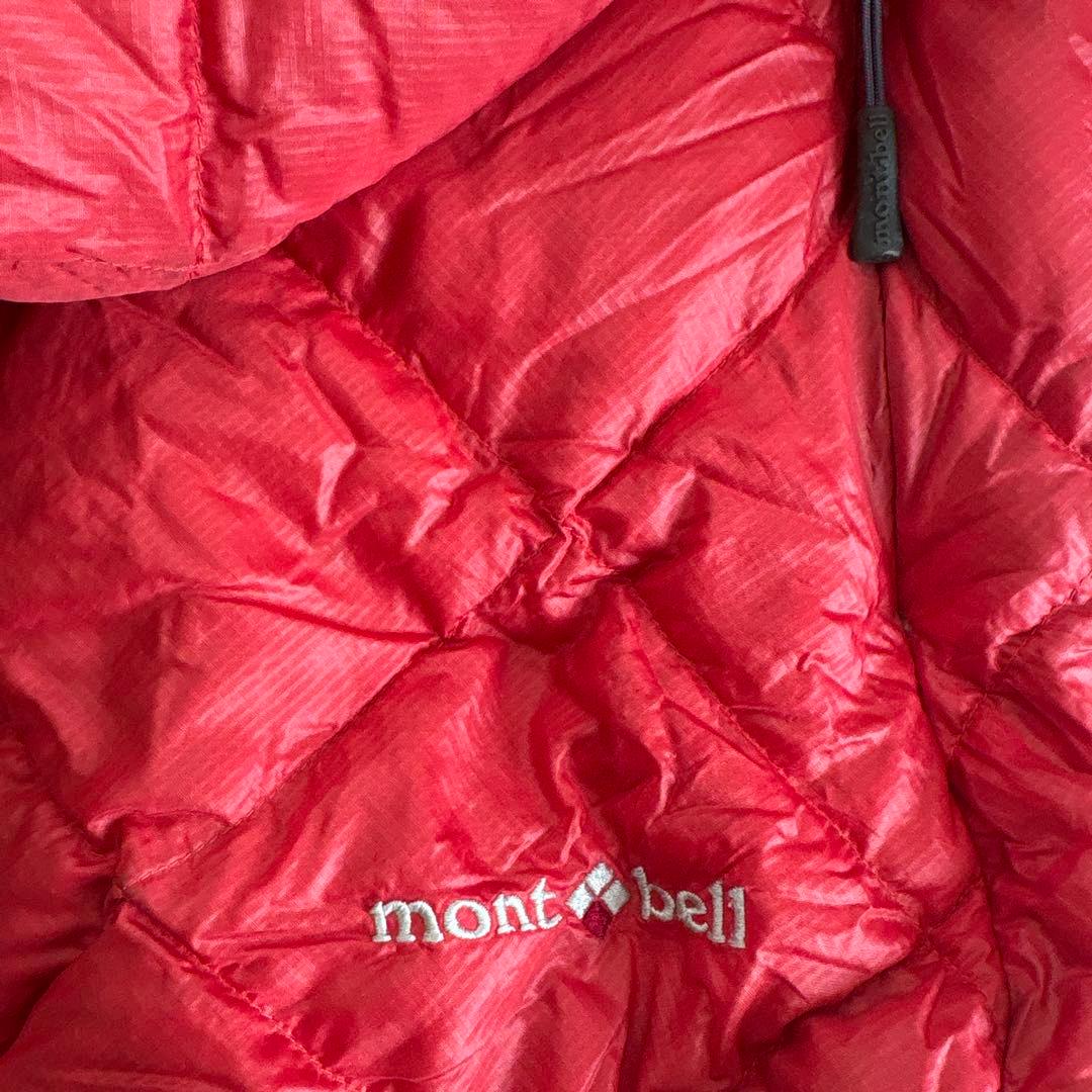 モンベル ライトアルパインパーカ 赤S フーディ ダウン - メルカリ