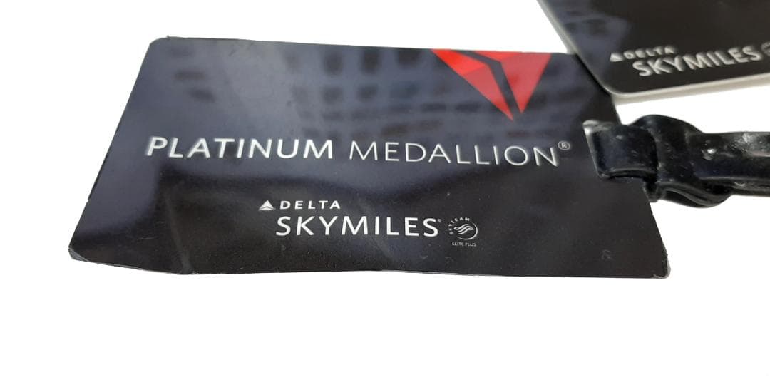 デルタ航空 プラチナメダリオン 荷物タグ ラゲージタグ2枚 - メルカリ