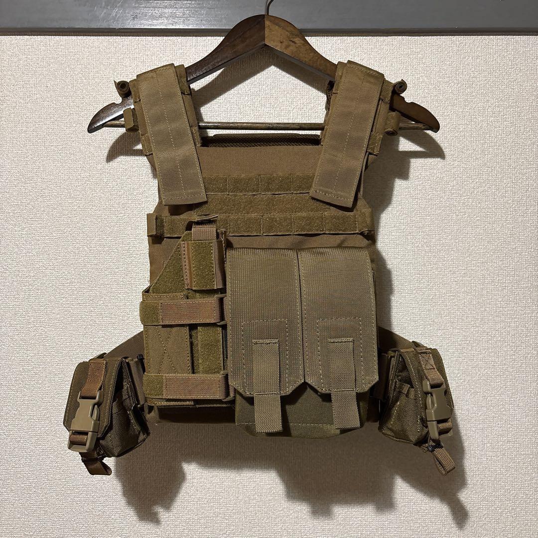 condor 実物プレートキャリア フルセット タンカラー