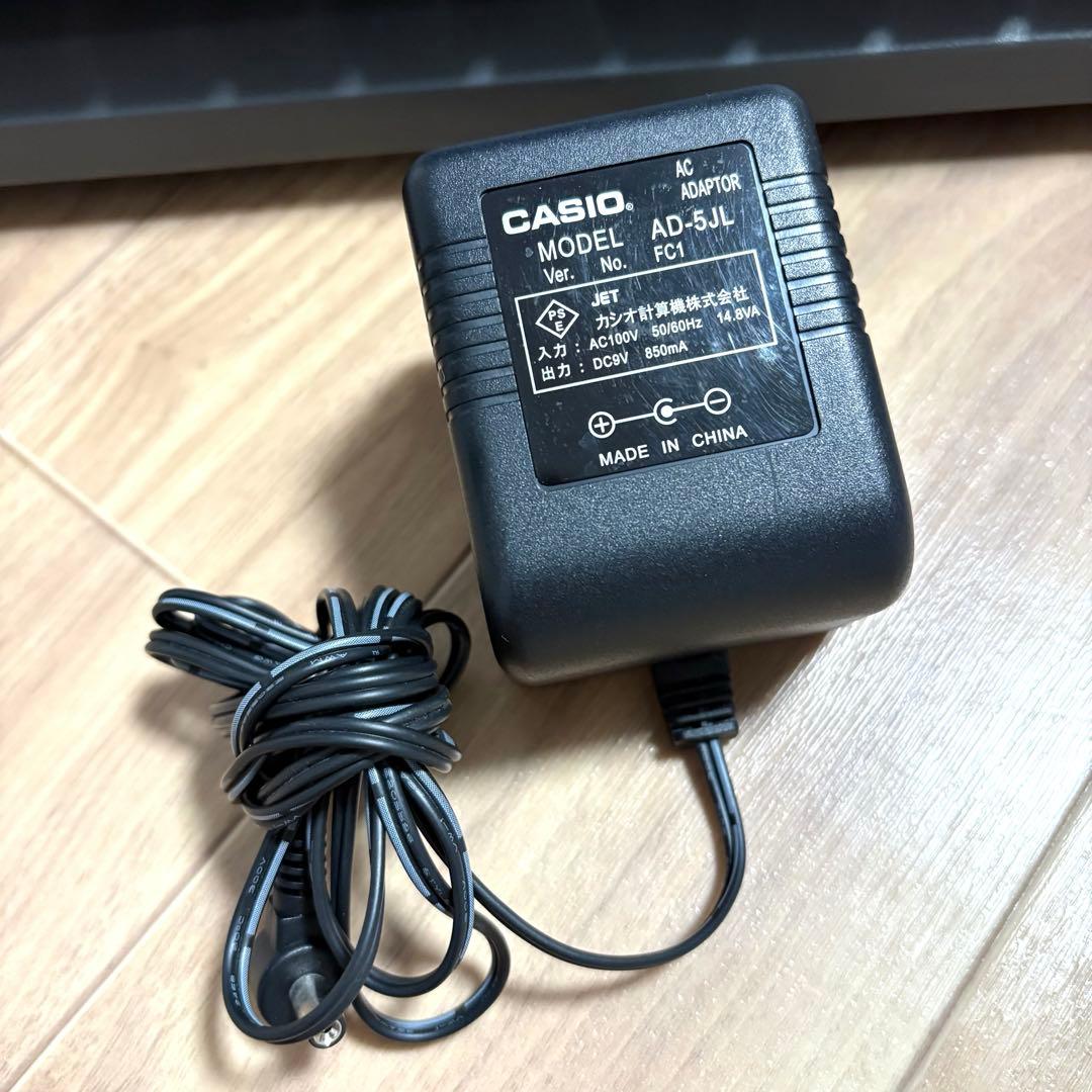 良品【CASIO CTK-496】電子キーボード 電子ピアノ 61鍵 動作確認済
