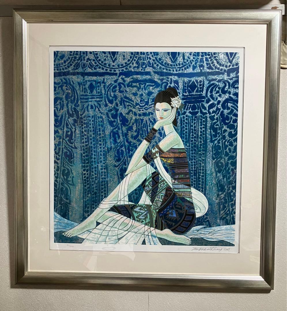 森貘郎版画「杏のこ」本物 - 日本のオンラインストア BRANDCORRIDOR