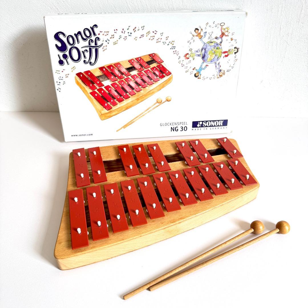 SONOR ゾノア社 グロッケンシュピール NG-30 19音 楽器 知育 玩具