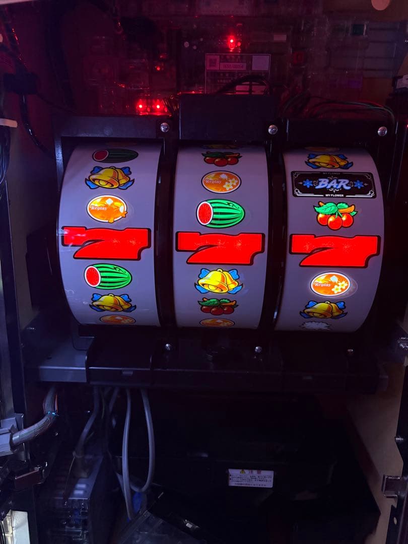 引き取り限定 パチスロ マイフラワー 北電子 コイン不要機付