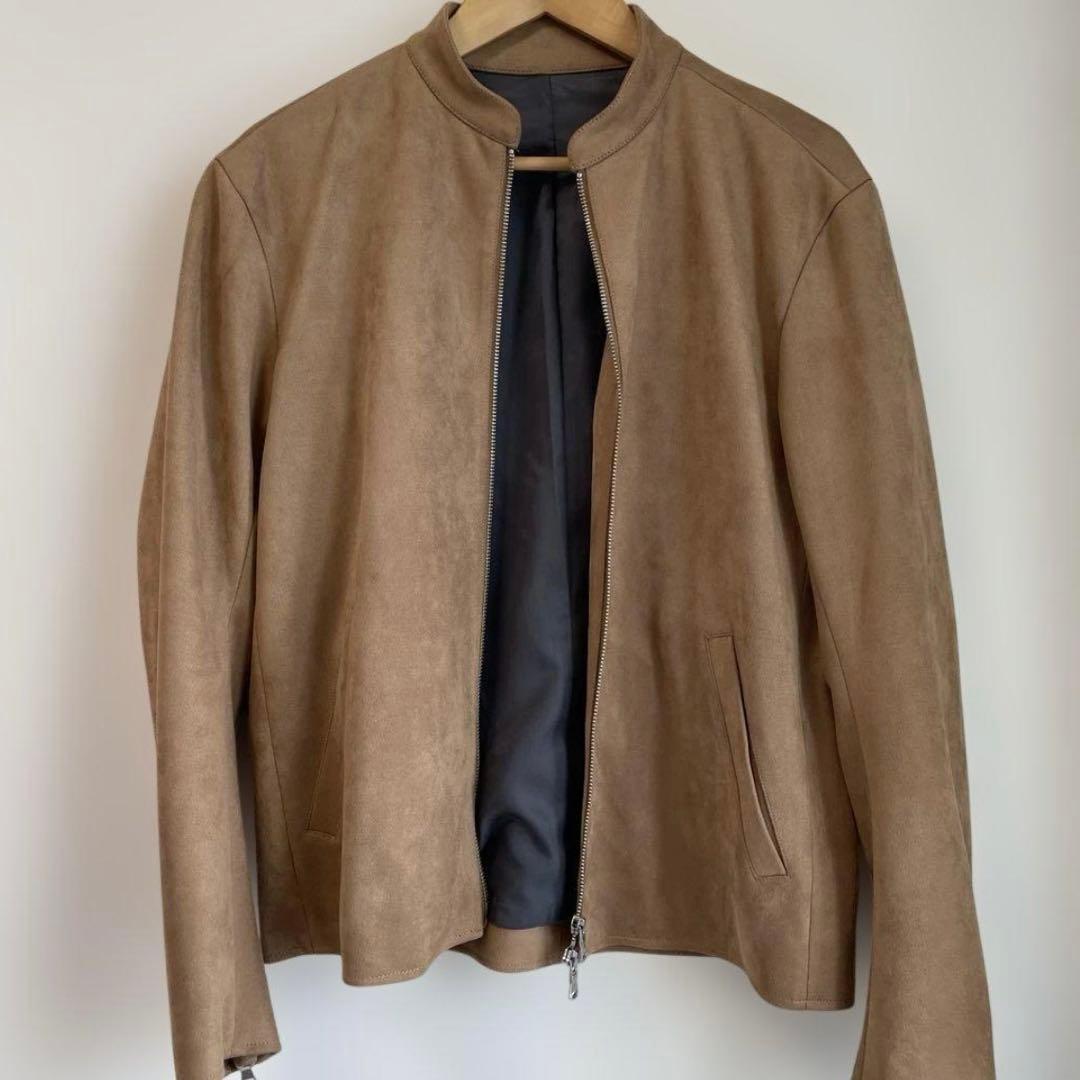 週末セール [SHIPS] シップス シングルライダース SHIPS（シップス） 革ジャン ライダース SHIPS: ラムレザー シングル