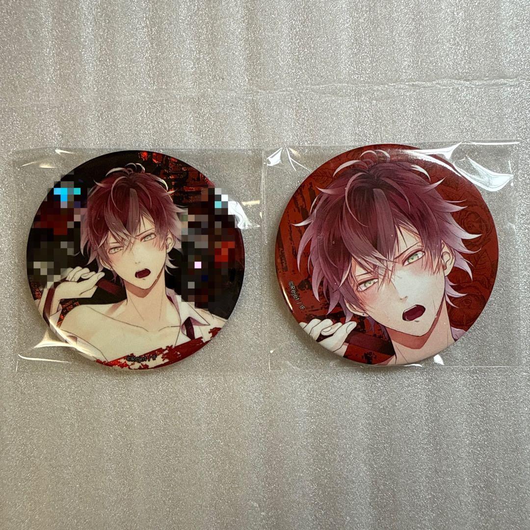 吸愛渇望 中国 ホロ 缶バッジ 逆巻 アヤト DIABOLIK LOVERS