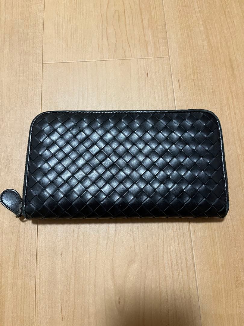 ボッテガヴェネタ 長財布 ブラック