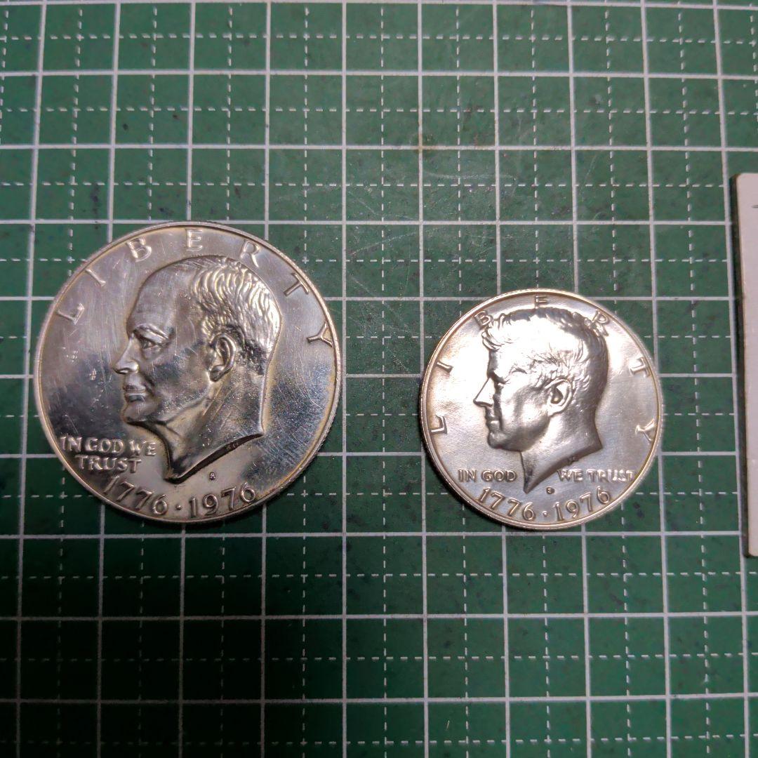 アメリカ独立記念銀貨セット - メルカリ