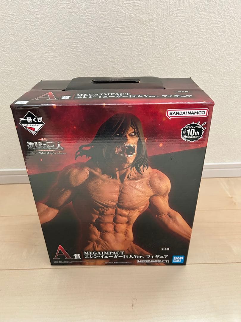 進撃の巨人 一番くじ A賞 エレン イェーガー巨人ver.フィギュア 新品未